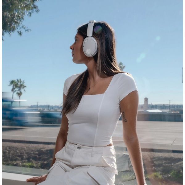 JLab JBuds Lux ANC Headphones - Cloud White