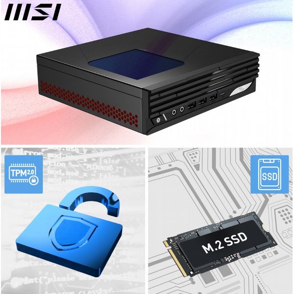MSI PRO DP21 14M i5 14400 FS 16GB 512GB W11- Desktop PC