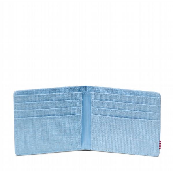 Herschel Roy Wallet Blue Bell Crosshatch