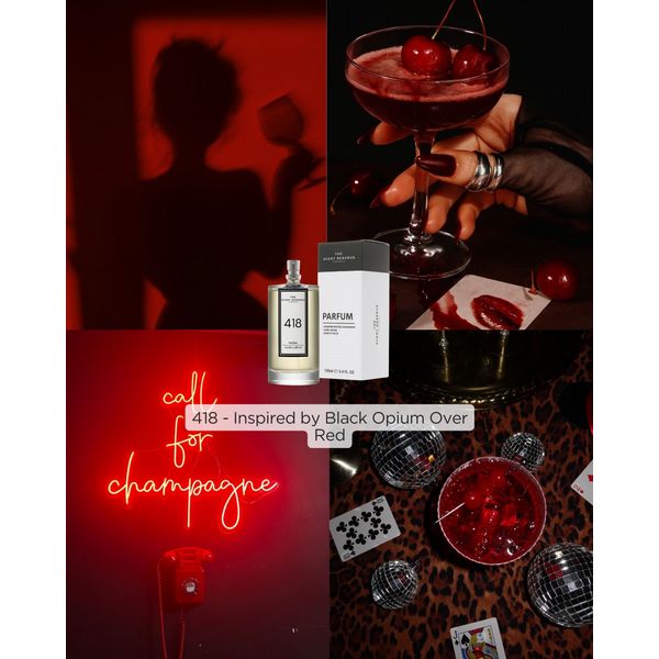 N418 Inspired by Black Opium Over Red 100ml