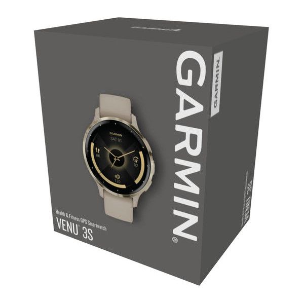 Garmin Venu 3S - Soft Gold & French Grey