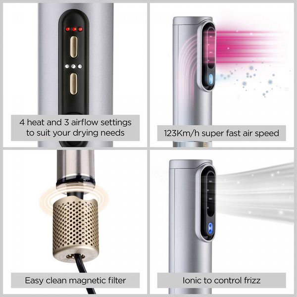 Babyliss Air Wand Limited Edition Silver