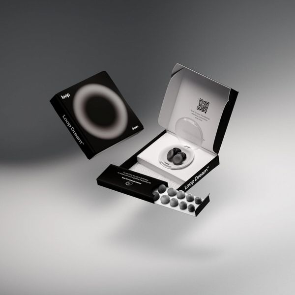 Loop Dream 1.2 Sleep Earplugs Black
