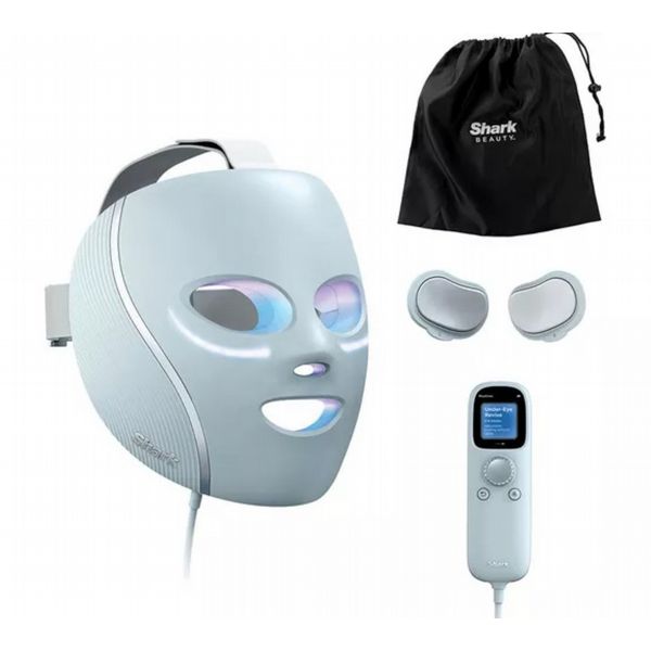 Shark CryoGlow Cooling LED Anti-Ageing & Blemish Repair Mask - Blue Frost