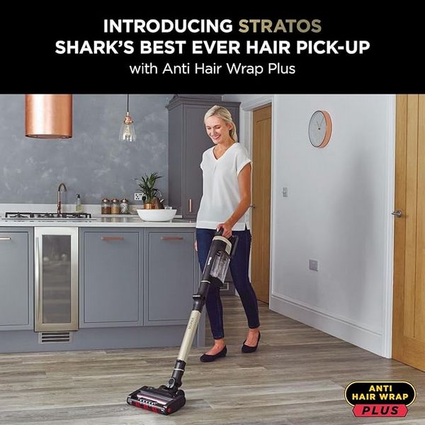 SHARK Stratos Antil Hair Wrap Plus Cordless Vac