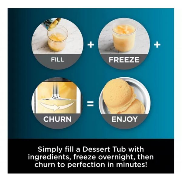 Ninja CREAMi Ice Cream and Frozen Dessert Maker Grey