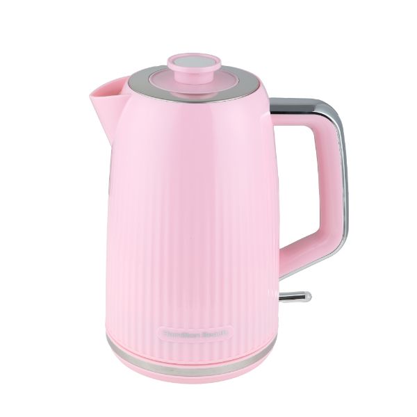 Hamilton Beach Miami Kettle and 2 Slot Toaster Flamingo Pink