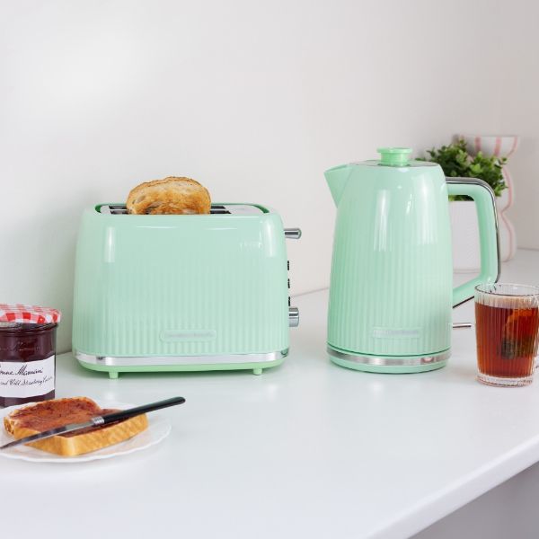 Hamilton Beach Miami Kettle and 2 Slot Toaster Mojito
