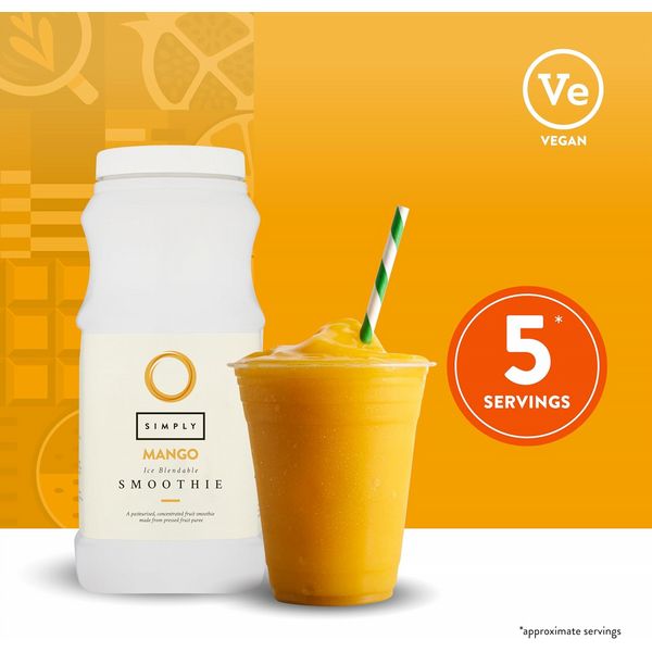 Simply Mango Smoothie Mix 1Ltr