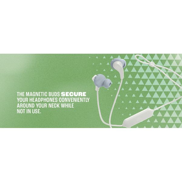 JBL Endurance Run 2 Sport Headphones White