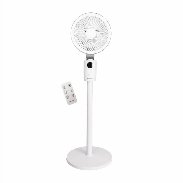 Rediffusion Air360 Oscillating Adjustable Height Pedestal Fan - 360° Oscillation
