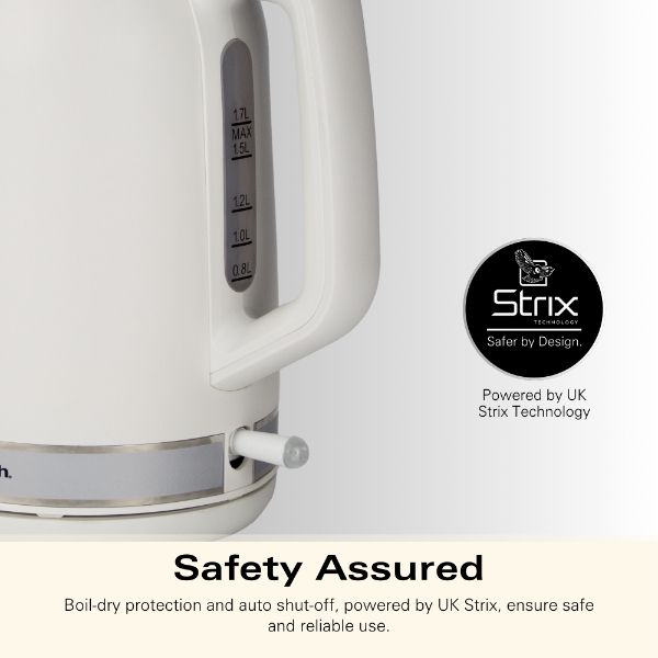 Hamilton Beach Ella Kettle & 2 Slice Toaster Bundle White