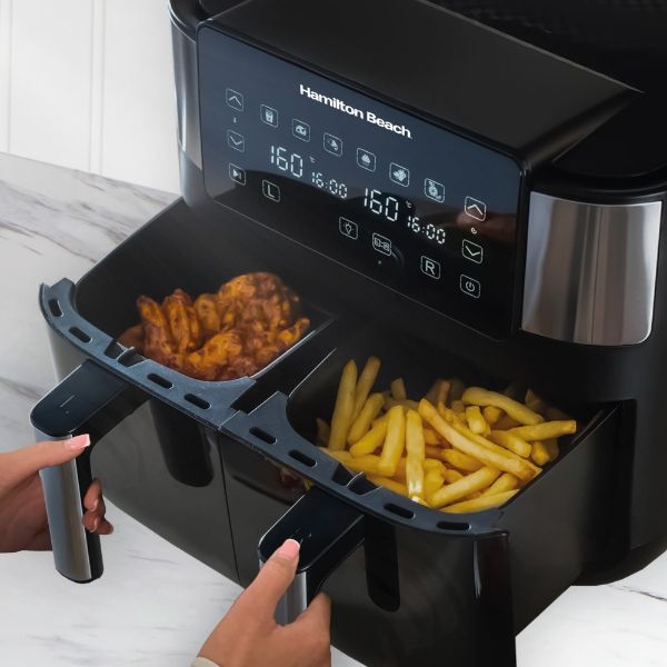 Hamilton Beach 8L Dual Basket Air Fryer 2850W