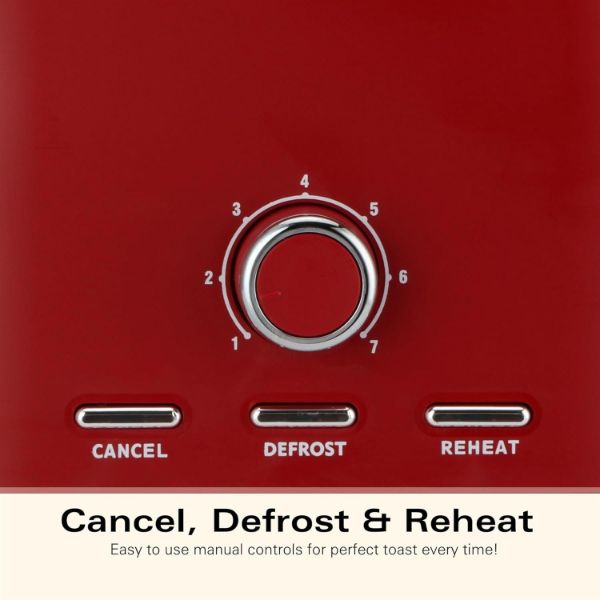 Hamilton Beach Ella Kettle and Toaster Bundle Red