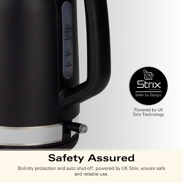 Hamilton Beach Ella Kettle & 2 Slice Toaster Bundle Black