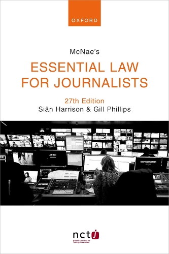 McNae's Essential Law for Journalists (ePub eBook)