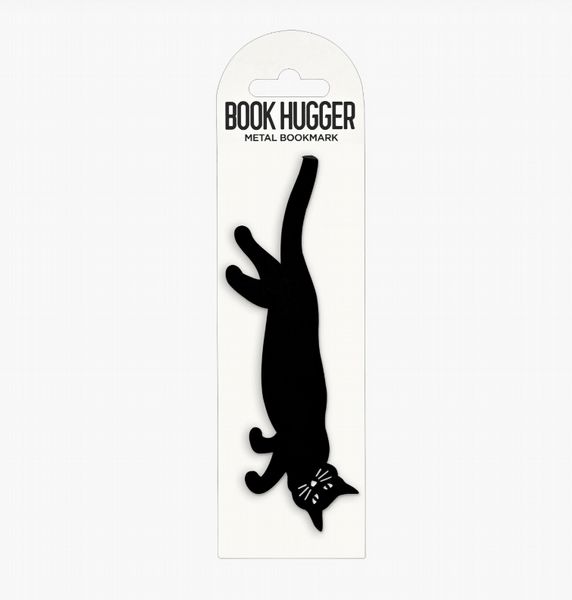 Peter Pauper Curious Cat 'Hanging' Metal Bookmark