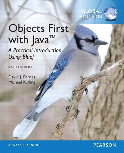 Objects First with Java: A Practical Introduction Using BlueJ, Global Edition (ePub eBook)