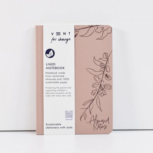 EnviroNotes A5 Notebook � Almond