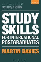 Study Skills for International Postgraduates