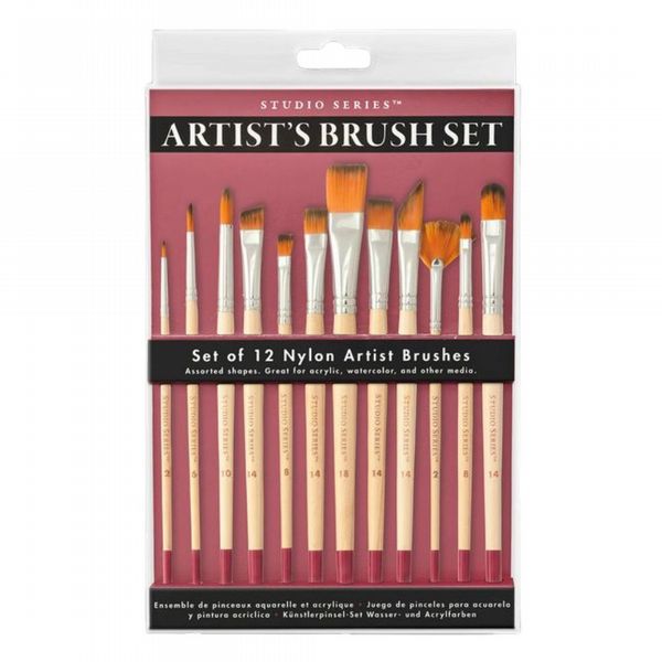 Peter Pauper Studio Series Artist's Paintbrush Set