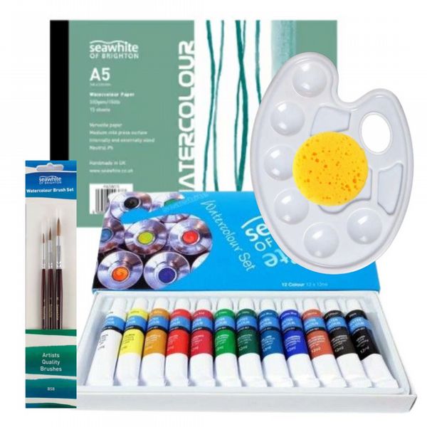 Seawhite Watercolour Painting Art Gift Box