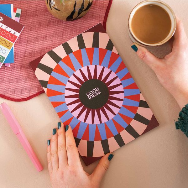A5 Boho Burst Notebook