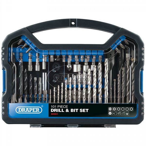 Draper  Drill Bit and Accessory Set (101 Pcs)