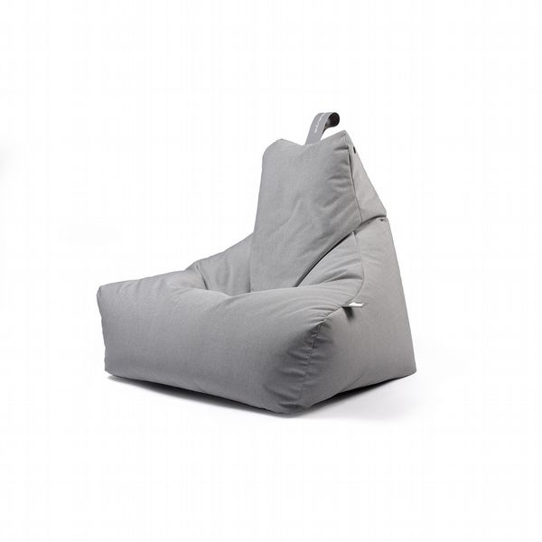 Extreme Lounging Mighty-B Pastel Beanbag in Pastel Grey
