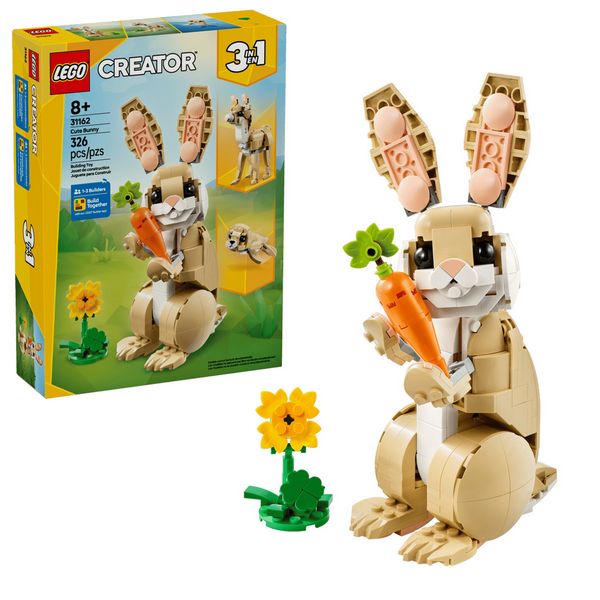 LEGO Creator 3in1 Cute Bunny Toy