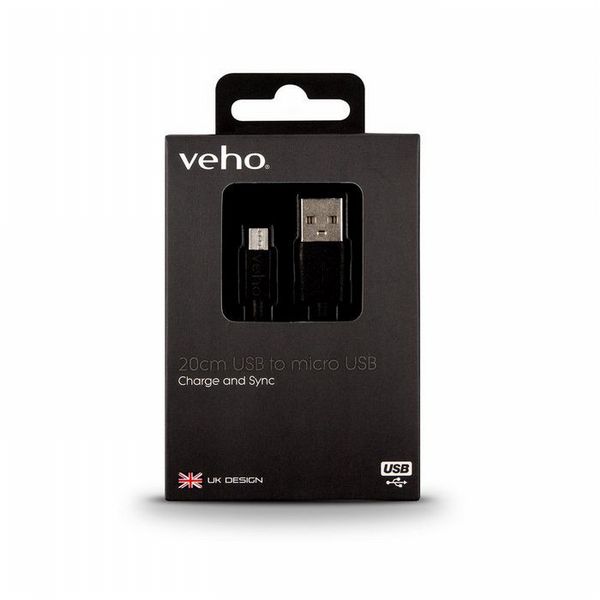 Veho 20cm Micro USB cable