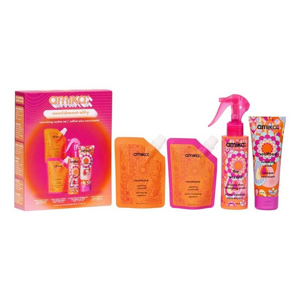 Amika Nourishmentality Hair Care Set