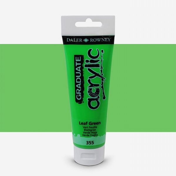 Graduate Acrylic 120ml Leaf Green