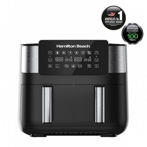 Hamilton Beach 8L Dual Basket Air Fryer 2850W