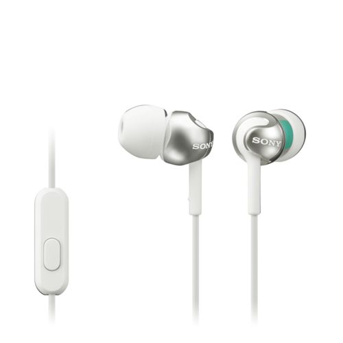 Sony MDR EX110 Inear Wired Earphones White