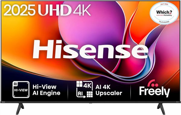 Hisense 55 INCH A6QTUK 4K UHD Smart TV