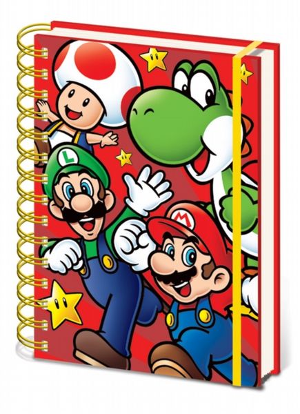 Super Mario (Run) A5 Wiro Notebook