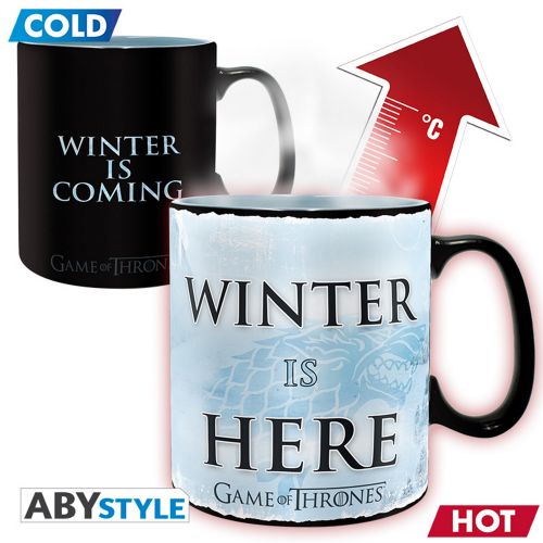 Game of Thrones Winter is Here Heat Change Mug