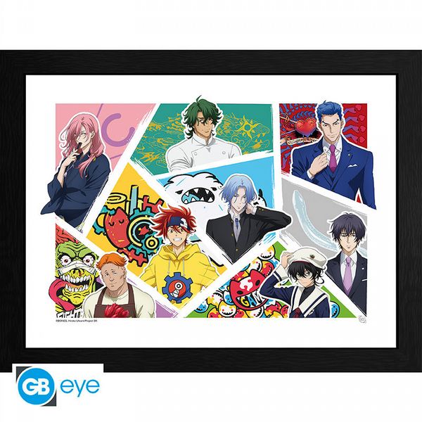 SK8 the Infinity Group 30 x 40cm Framed Collector Print