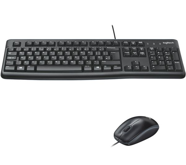 Logitech MK120 Wired Keyboard And Mouse - 920-002552
