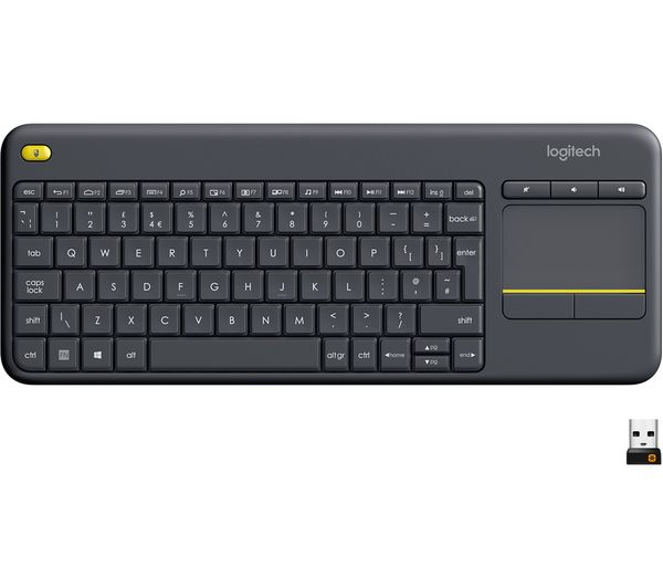 Logitech K400 Plus Wireless Touch Keyboard - 920-007143