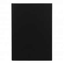 Black Cloth Case Bound Sketch Book A4 Portrait