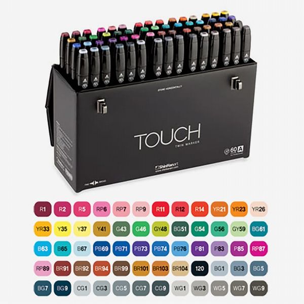 ShinHan : Touch Twin 60 Marker Pen Set : A