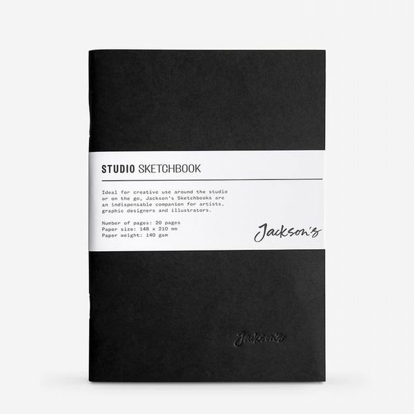 Jackson's : Studio Sketchbook : 140gsm : 40 Pages : A5 Portrait