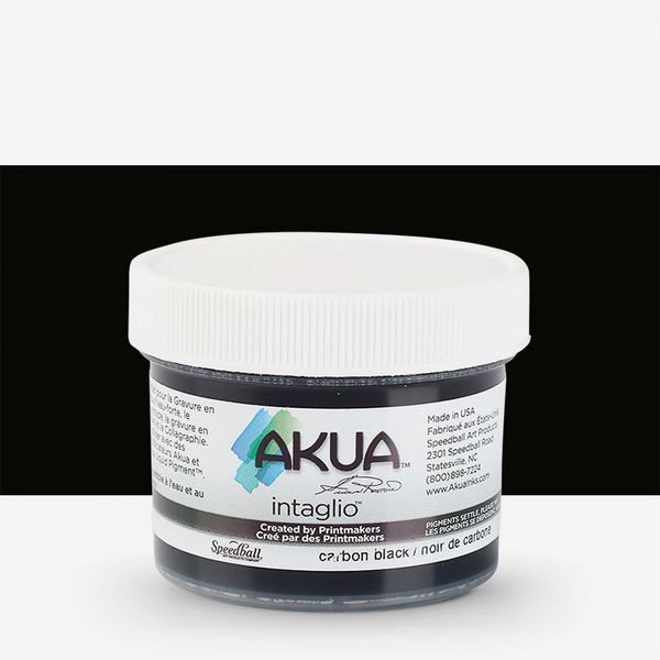 Akua : Intaglio Ink : 59ml (2oz) : Carbon Black