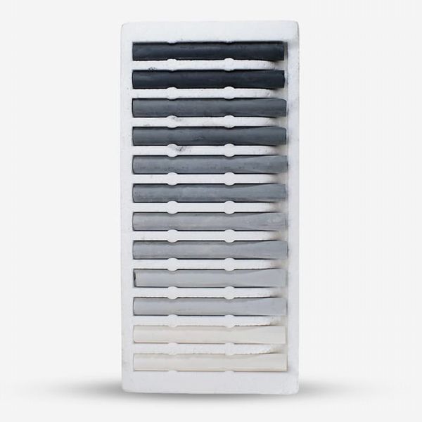 Jakar : Compressed Charcoal Set of 12 assorted greys