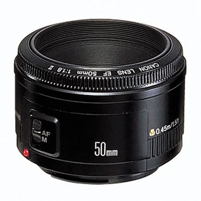 Canon EF 50mm f/1.8 II Lens