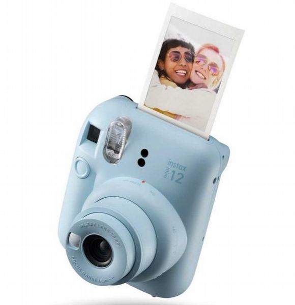 Fuji Instax Mini 12 Pastel Blue Includes 20 Shot Film