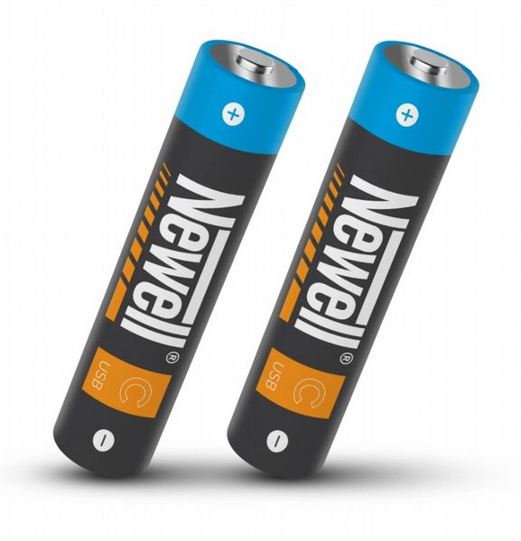 Newell AAA USB-C 500 mAh Rechargeable Battery 2 pcs. blister
