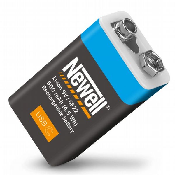Newell 9 V USB-C 500 mAh Rechargeable Battery